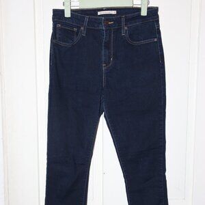 Levi's Size 28 High Rise Skinny Blue Jeans Style 721